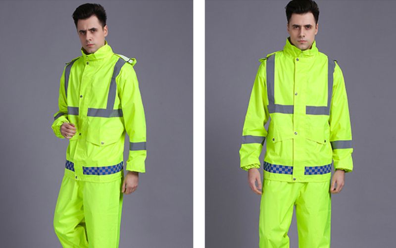 Áo mưa bảo hộ phản quang