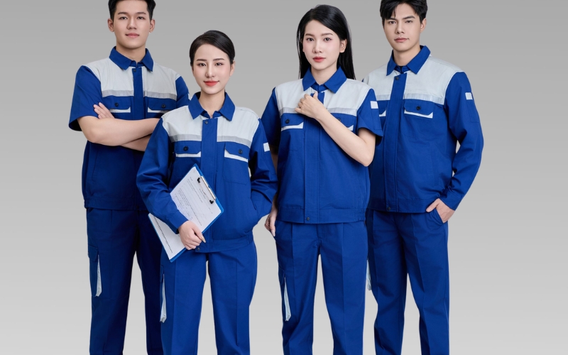 Sài Gòn Garments chuyên sản xuất đồng phục bảo hộ lao động với số lượng lớn, chất lượng ổn định