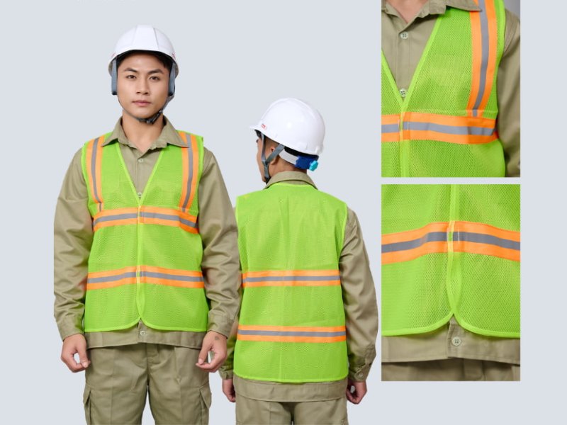 Áo Gile bảo hộ cho ngành giao thông – cầu đường