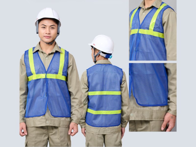 Áo Gile bảo hộ cho ngành kho vận – logistics