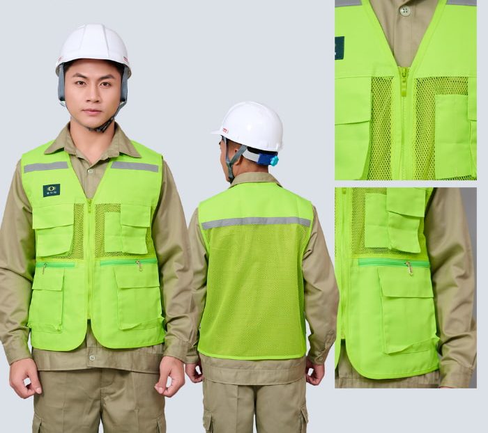 Áo gile lưới bảo hộ vừa đảm bảo an toàn và hiệu quả làm việc