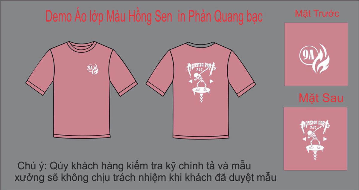 Kiểm tra mẫu test phản quang trước khi đặt số lượng lớn