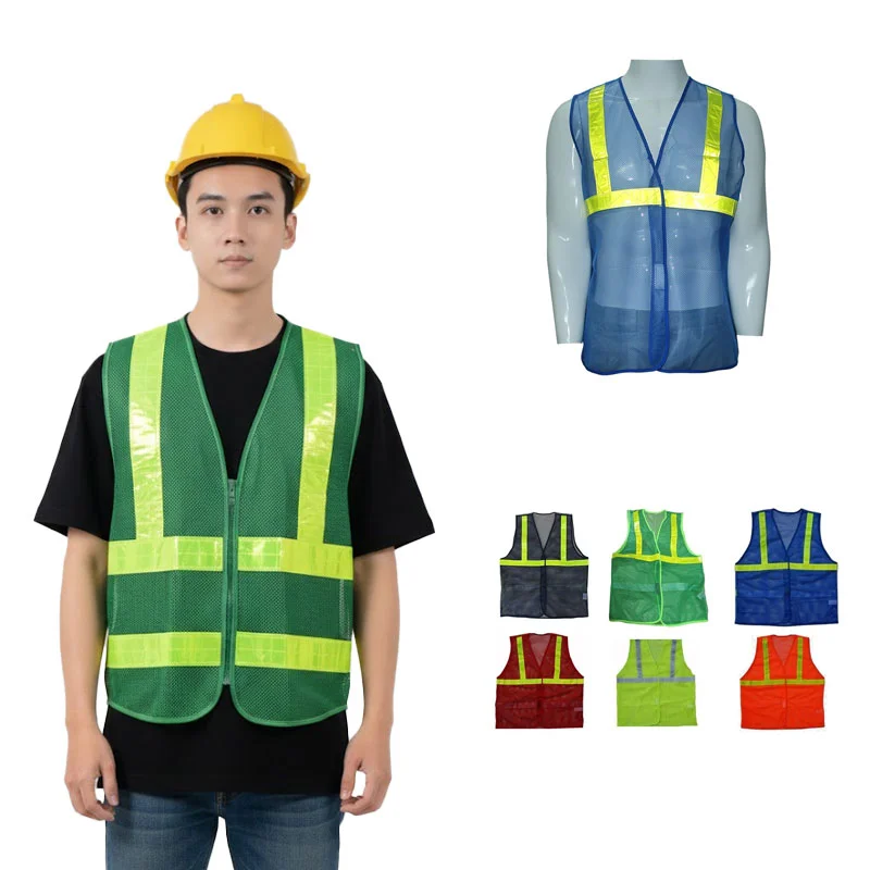 Áo phản quang đảm bảo an toàn cho người lao động