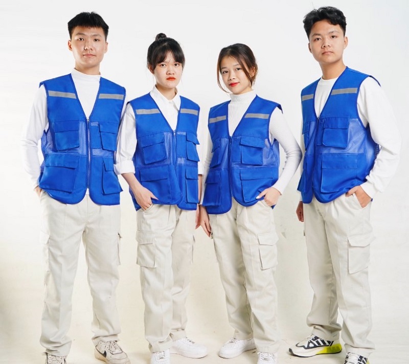 Đồng phục bảo hộ lao động được phân chia theo kiểu dáng