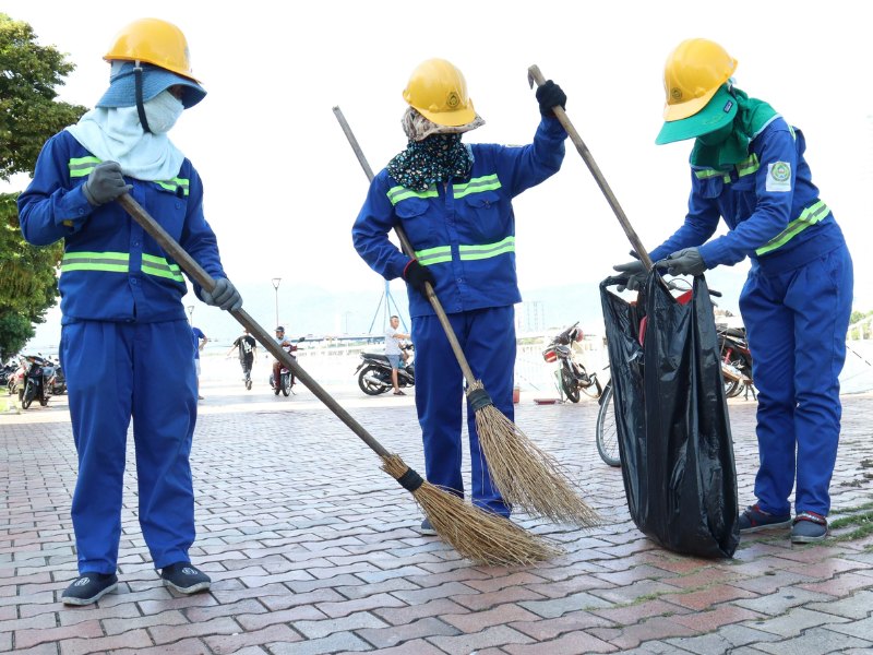 Quần áo bảo hộ ngành vệ sinh môi trường & Đô thị