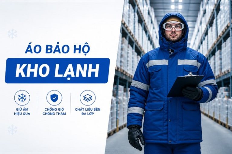 Áo bảo hộ kho lạnh giúp người lao động hạn chế ảnh hưởng của nhiệt độ lạnh sâu