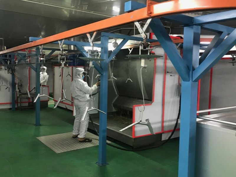 Mẫu quần áo chống hóa chất nhẹ dùng trong phòng sơn