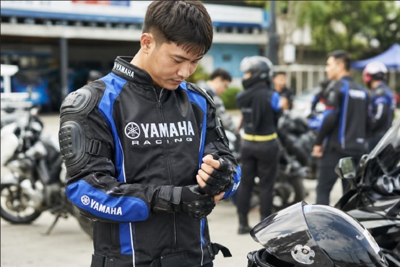 Áo bảo hộ Yamaha có giáp bảo vệ được nhiều biker lựa chọn