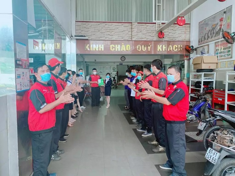 Áo bảo hộ Yamaha giúp bảo vệ người mặc trước các tác động từ môi trường làm việc