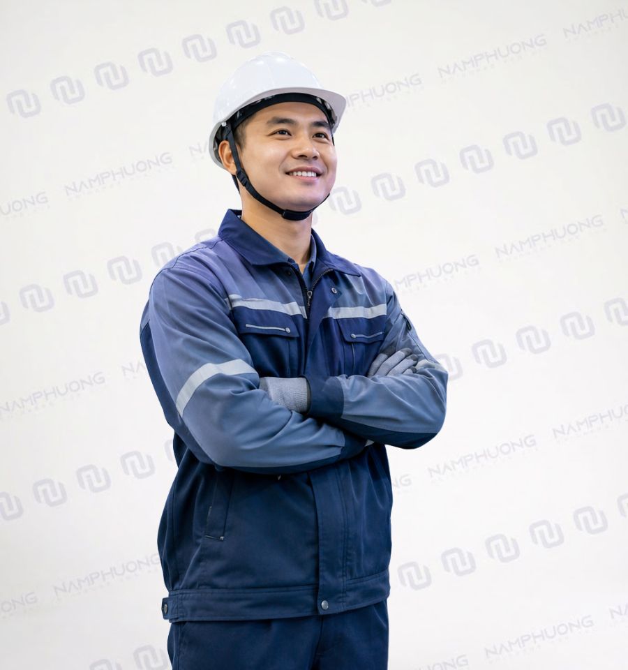 Áo khoác bảo hộ giúp người lao động thoải mái, an toàn hơn và góp phần xây dựng hình ảnh chuyên nghiệp cho doanh nghiệp