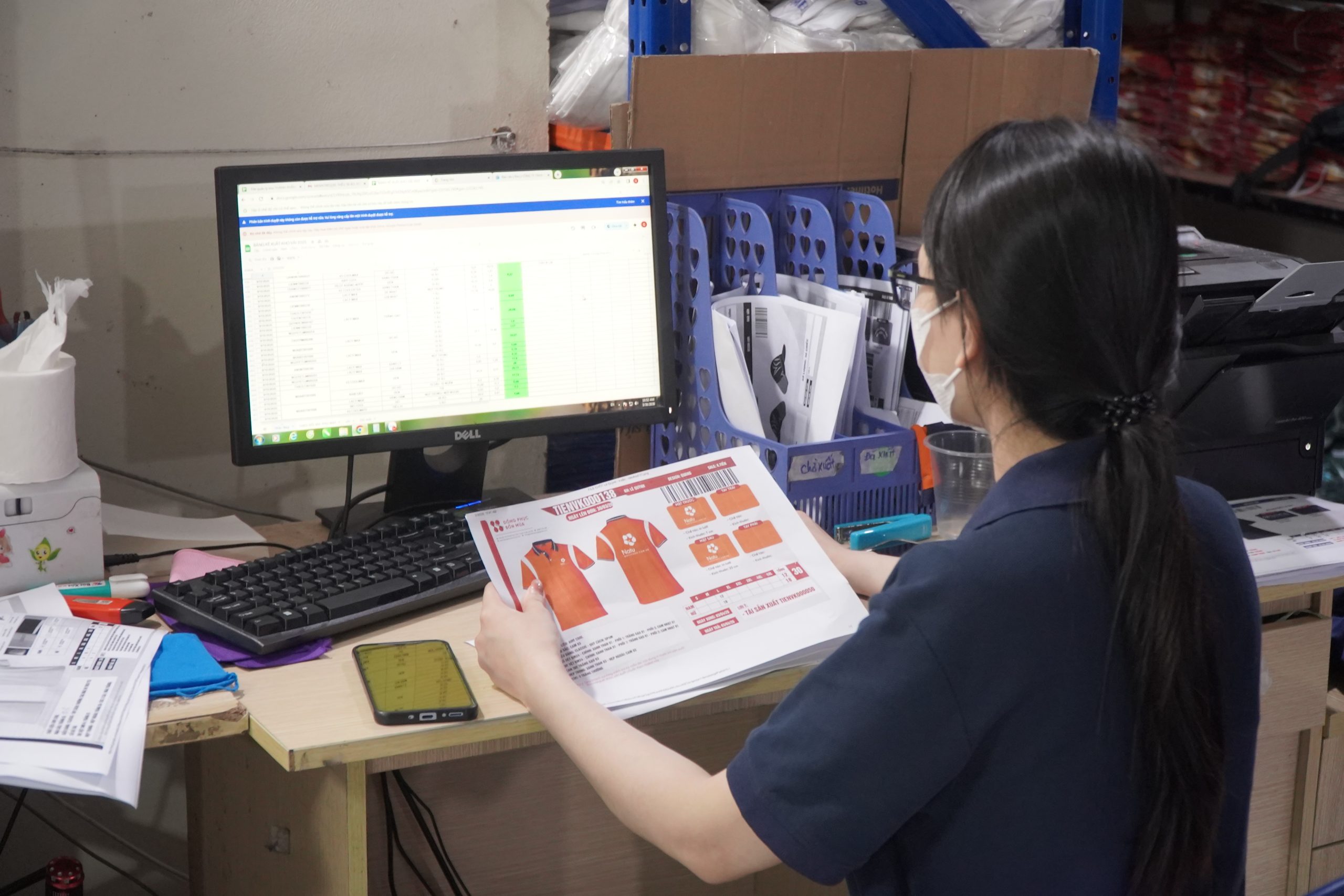 Nam Phương hỗ trợ in thêu logo giúp tăng nhận diện thương hiệu doanh nghiệp