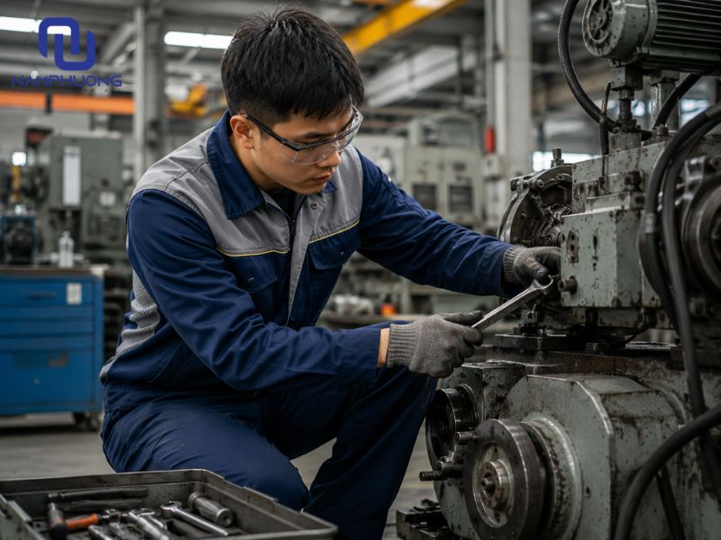 Áo bảo hộ cho nhân viên bảo trì nên vừa bền, vừa linh hoạt