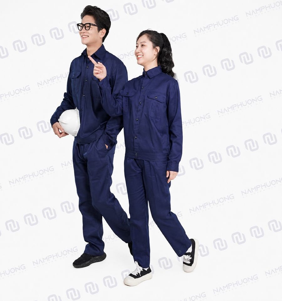 Chất liệu Kaki bền chắc phù hợp nhà xưởng