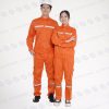 Đồng phục bảo hộ dầu khí DDK-10 phản quang màu cam nổi bật