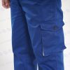 Quần bảo hộ sử dụng cùng tông xanh cobalt với áo