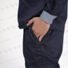 Quần bảo hộ màu xanh navy đồng bộ với áo