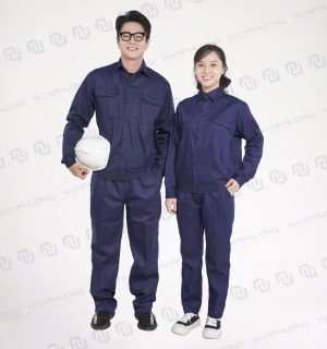 Mẫu đồng phục thợ hàn DTH-10 theo phong cách tối giản