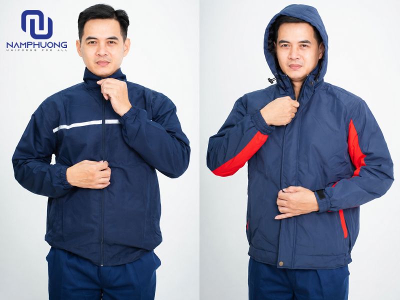 Kiểu dáng áo khoác bảo hộ lao động ảnh hưởng rõ rệt đến giá