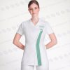 Đồng phục bảo hộ y tế mã DYT-06 tạo ấn tượng với phần nẹp chéo phía trước