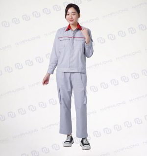 Nẹp cúc phía trước được che kín, tăng tính thẩm mỹ và độ bền