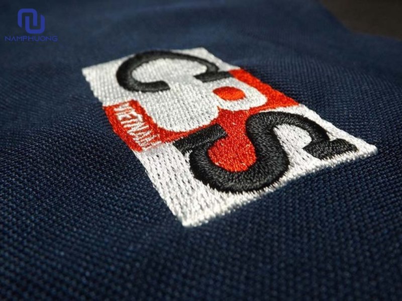 Thêu logo được đánh giá cao về độ bền