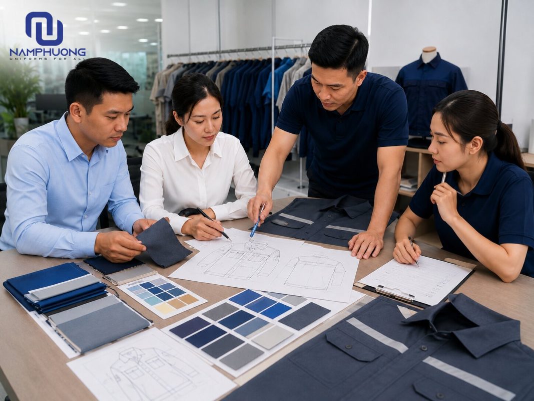 Chọn đúng chất liệu và kỹ thuật in thêu giúp áo bền đẹp, sắc nét