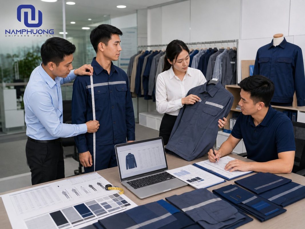 Quy trình rõ ràng giúp chọn đúng chất liệu, thiết kế và hạn chế sai sót