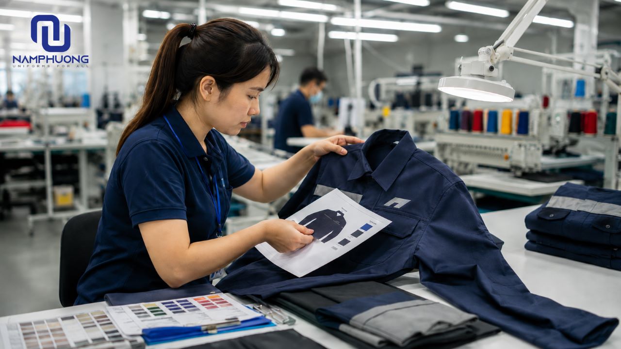 Logo bắp tay hỗ trợ phân loại phòng ban và nhân sự