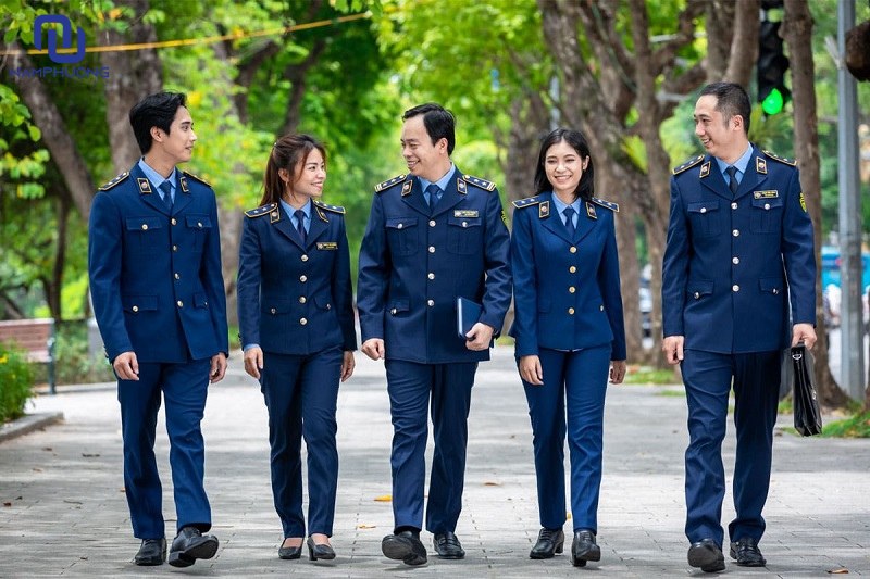 Đồng phục quản lý thị trường tạo dấu hiệu nhận diện lực lượng công vụ