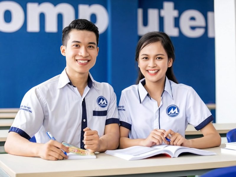 Mẫu áo sơ mi đồng phục SGU thanh lịch, chỉn chu