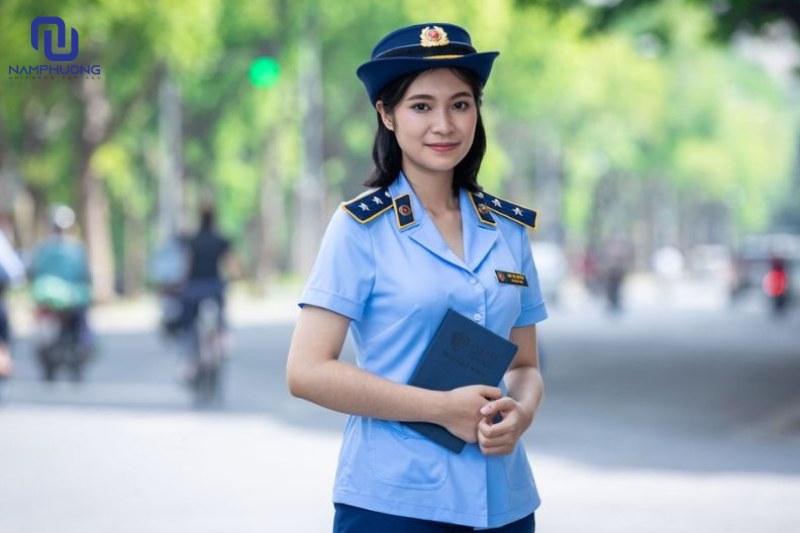 Mũ đồng phục quản lý thị trường đồng bộ, trang nghiêm 