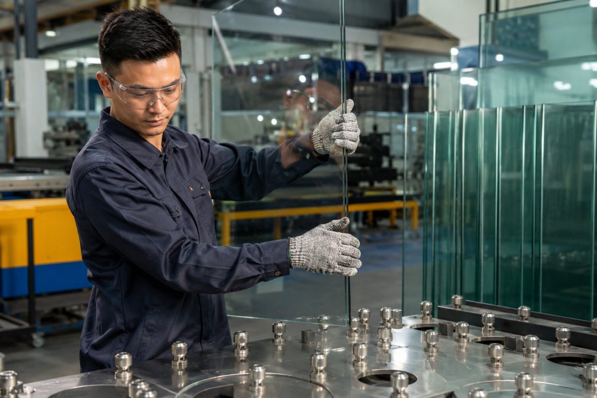 Găng tay chống cắt cấp 5 phù hợp cho cơ khí, gia công kim loại và vận chuyển kính sắc 