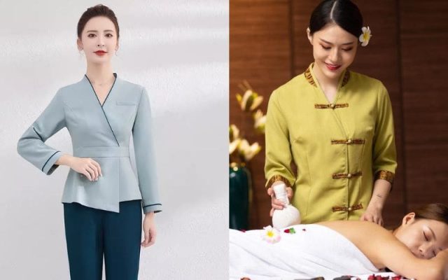 Áo bà ba cách tân mộc mạc, điểm cúc tàu tinh tế cho phong cách dưỡng sinh Việt