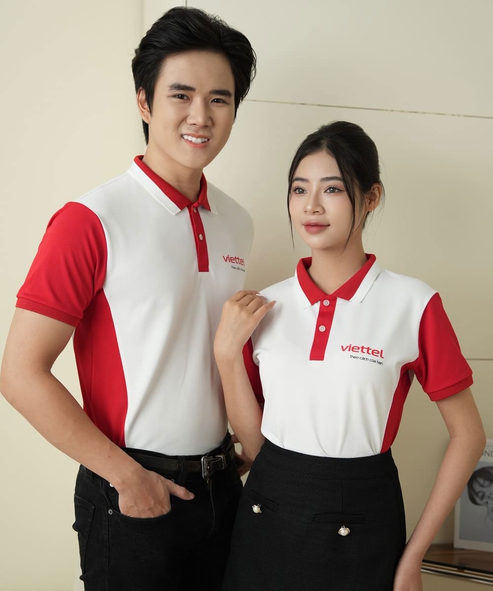 Áo Polo đồng phục tạo diện mạo lịch sự, chỉn chu cho người mặc