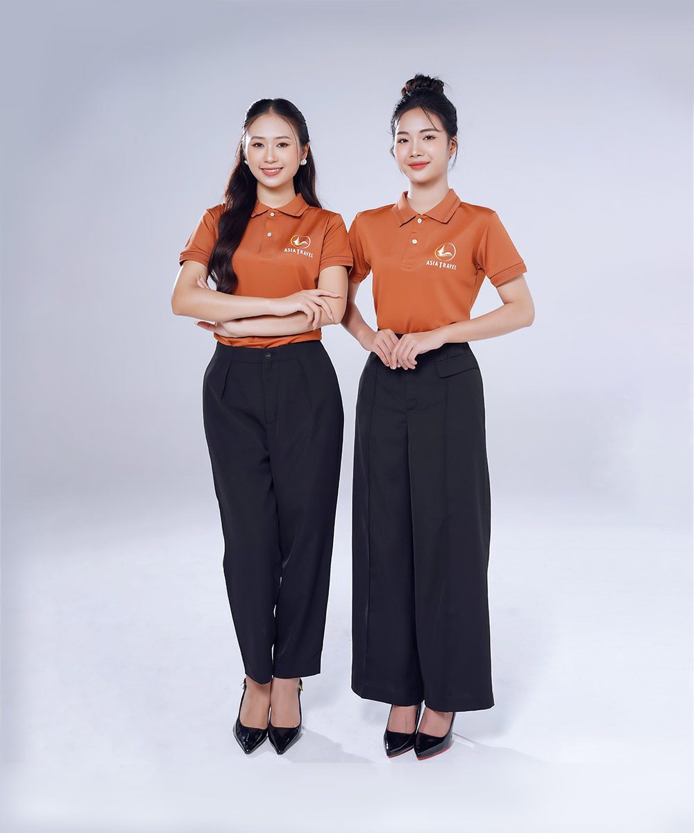 Áo polo giữ phom gọn gàng, tạo diện mạo chuyên nghiệp cho đội ngũ nhân viên