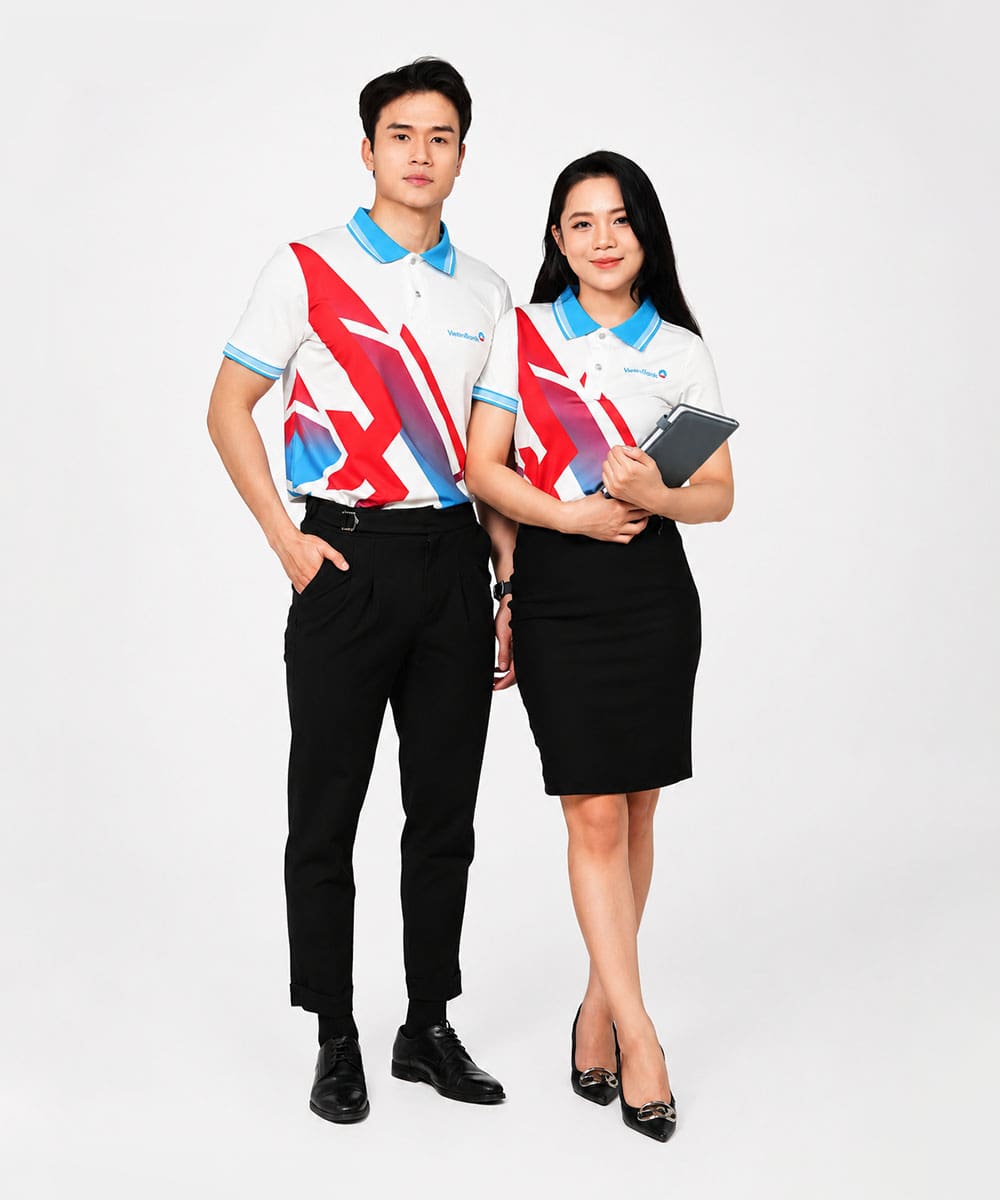 Áo thun đồng phục cao cấp chuẩn doanh nghiệp, tinh tế từ vải đến từng đường may