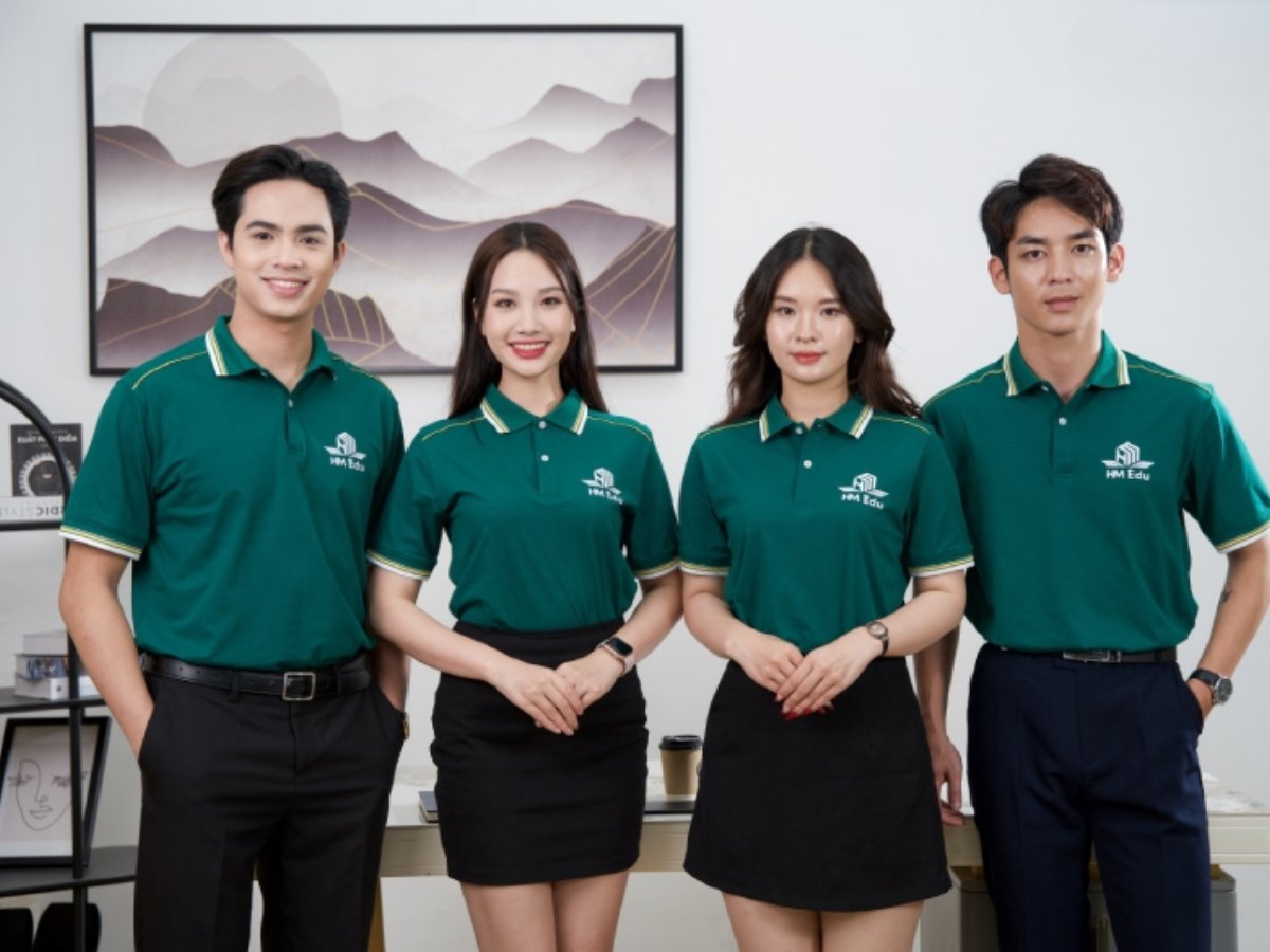 Chất vải bền màu, co giãn tốt, phù hợp các hoạt động quảng bá và tập thể