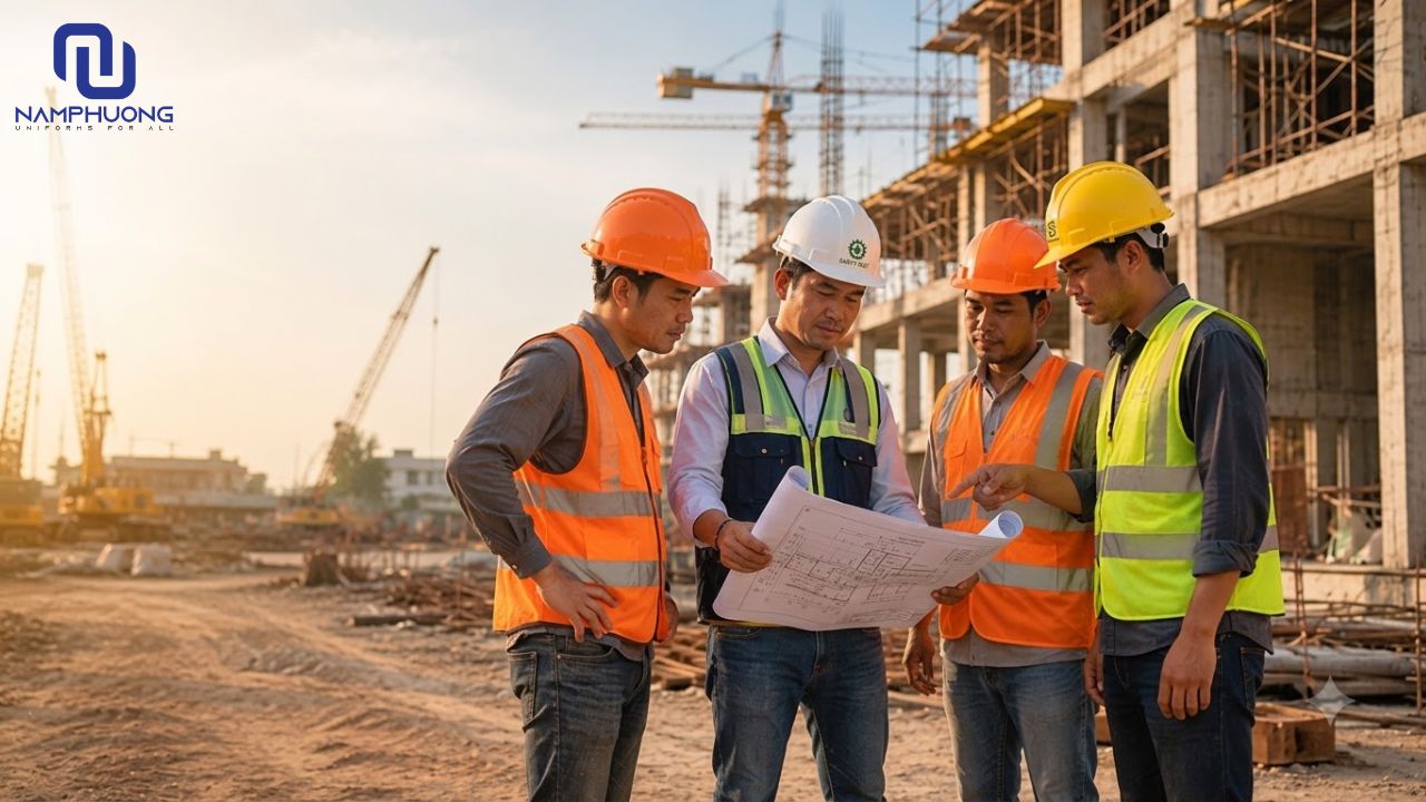 Chọn áo phản quang phù hợp từng vị trí giúp đảm bảo an toàn khi làm việc