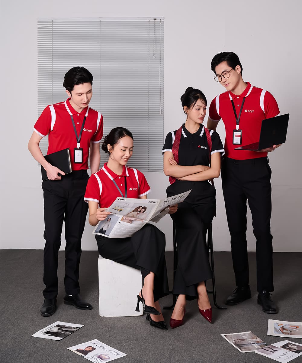 Đặt may áo thun đồng phục trực tiếp giúp doanh nghiệp chủ động chi phí và kiểm soát chất lượng thành phẩm