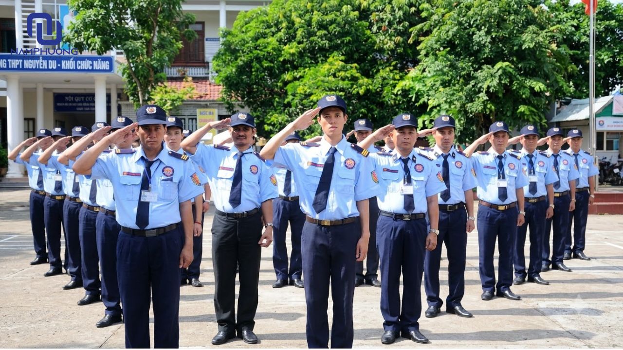 Đồng phục bảo vệ có sẵn giúp rút ngắn thời gian chuẩn bị 