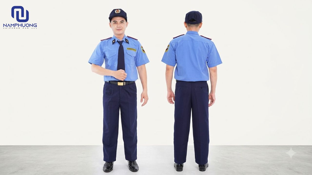 Đồng phục bảo vệ đặt may riêng phù hợp với doanh nghiệp cần sự chuyên nghiệp