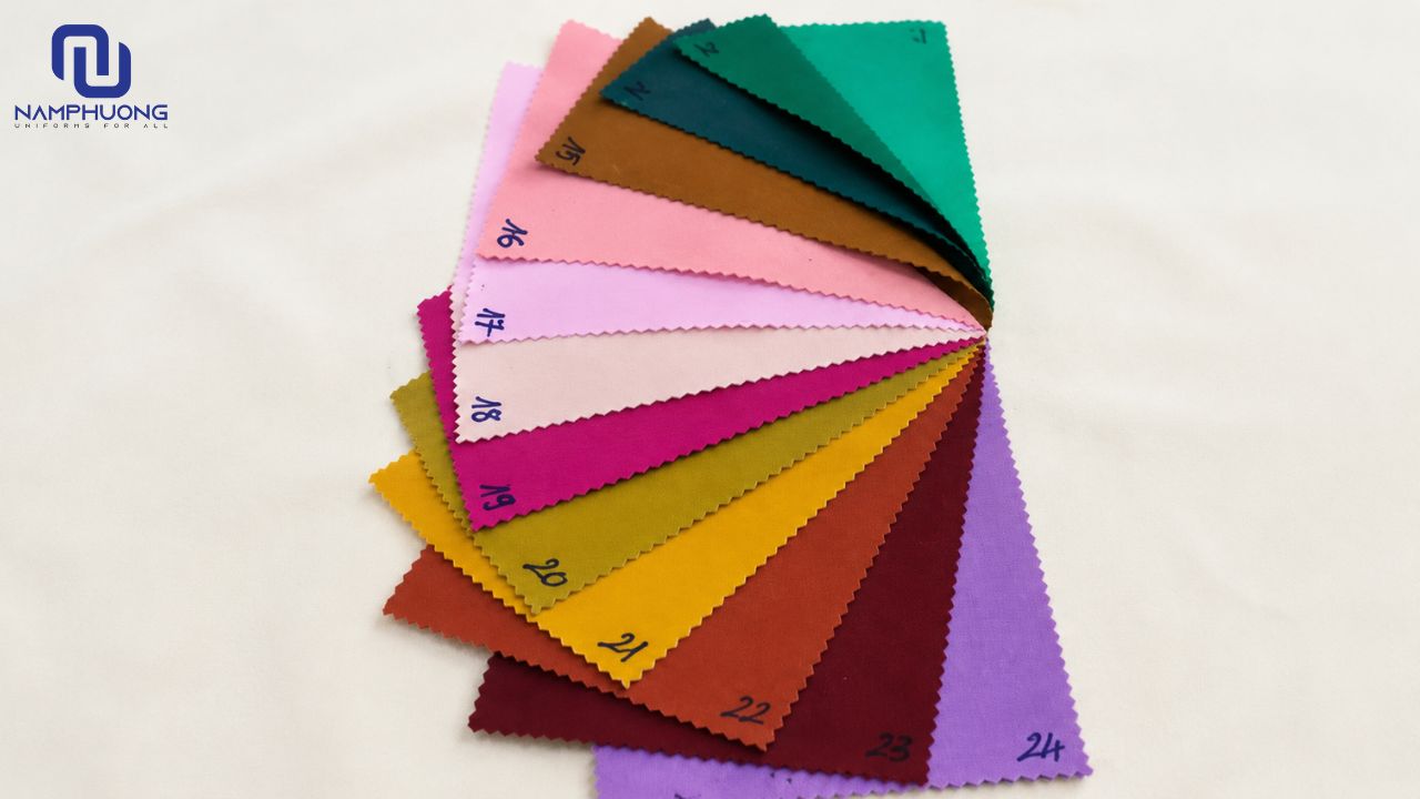 Kaki 100% Cotton có khả năng hút mồ hôi và thoáng khí tốt