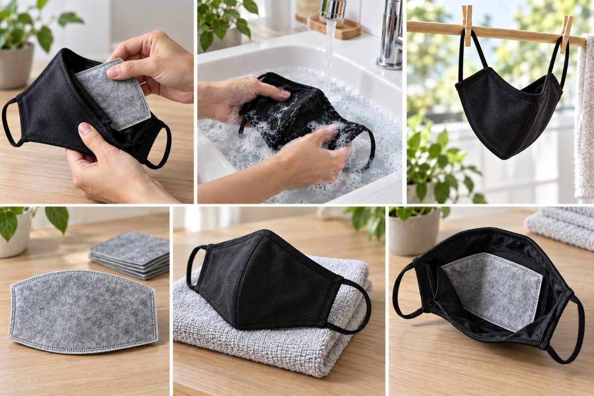 Vệ sinh đúng cách và thay màng lọc định kỳ giúp NeoMask duy trì hiệu quả sử dụng