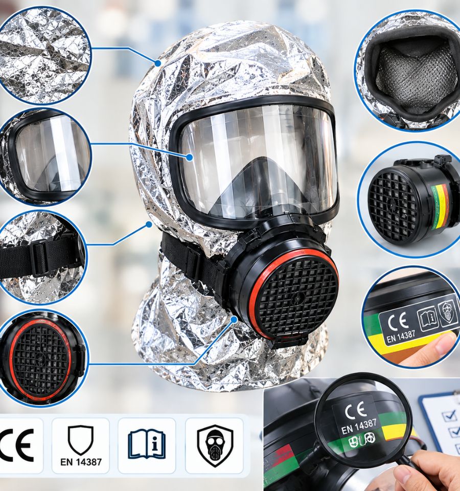 Giá mặt nạ chống khói độc PCCC phụ thuộc vào nhiều yếu tố
