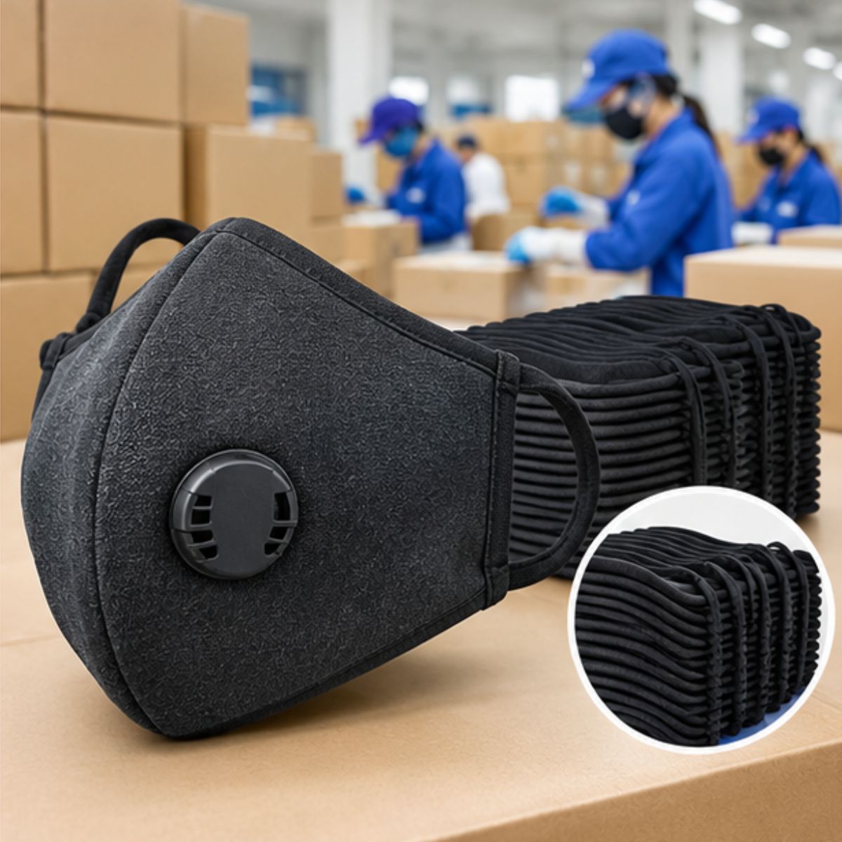 Khẩu trang than hoạt tính Bảo Bình là lựa chọn tiết kiệm cho đơn hàng cấp phát số lượng lớn