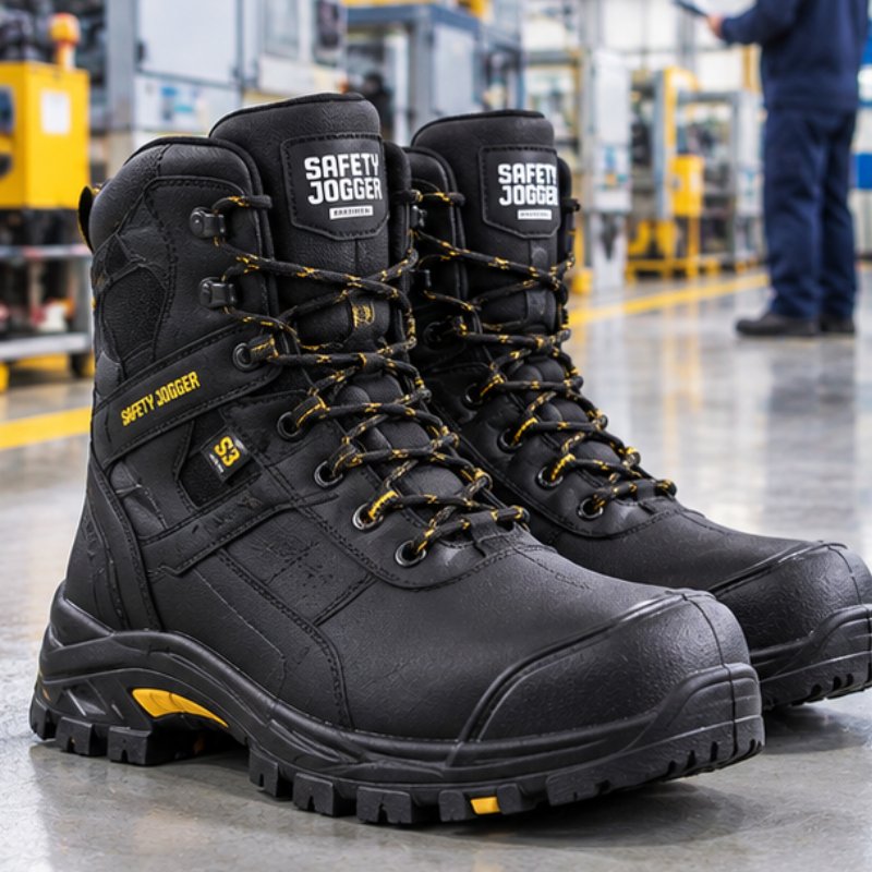 Mẫu ủng Safety Jogger Boreas/Nordic S3 cao cổ, phù hợp tham khảo cho công việc kiểm tra và giám sát nhà máy