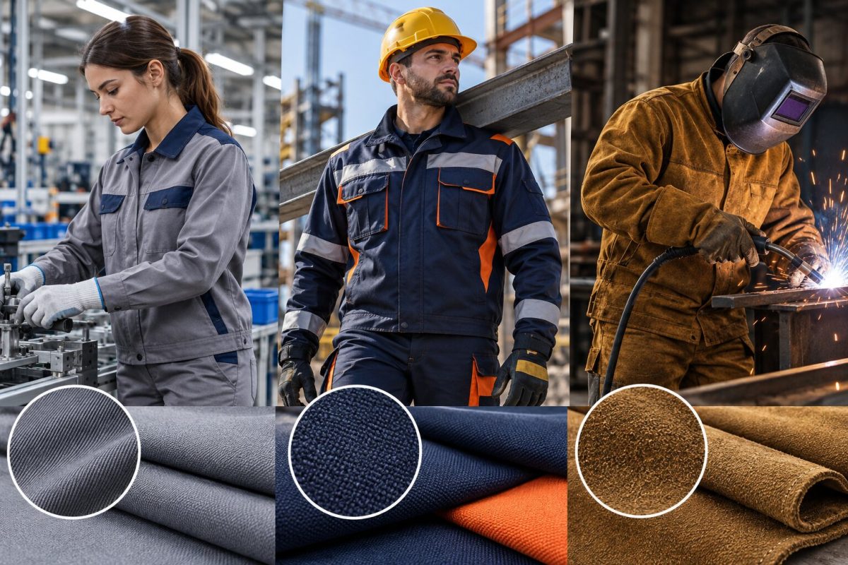 Vải bảo hộ 240–400 GSM phù hợp từng mức độ công việc và yêu cầu độ bền