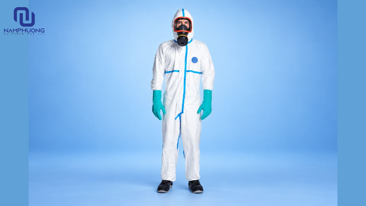 DuPont Tyvek 600 có mũ trùm đầu tăng khả năng bảo vệ